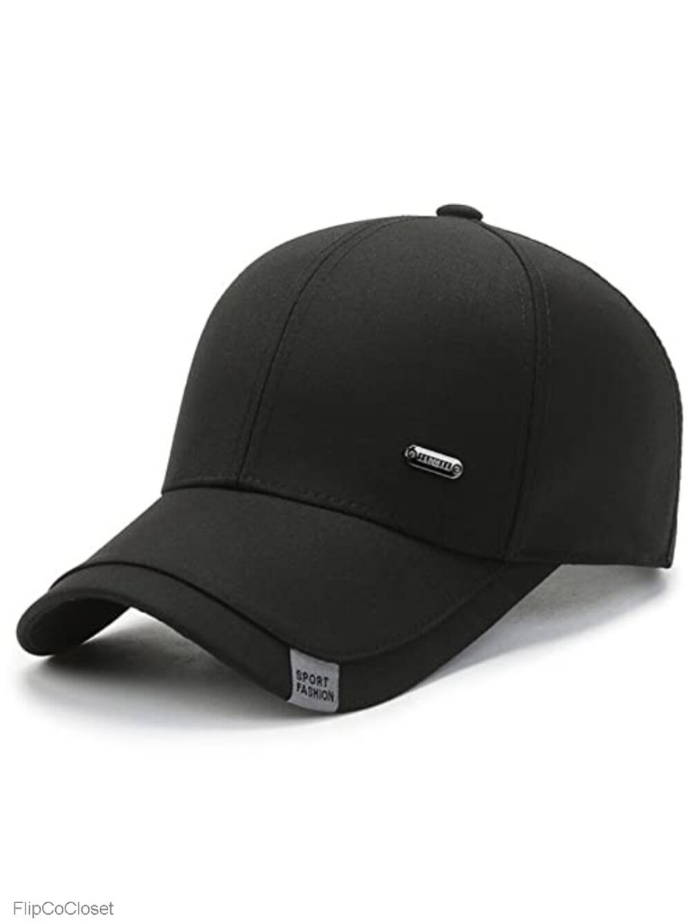 Unisex Cotton Baseball Cap Adjustable Back 6 Panel Golf Hat